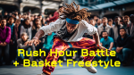Rush Hour Battle + Basket Freestyle - événement conçu par un groupe de jeunes de Cergy-Pontoise, en partenariat avec le Centre de formation danse